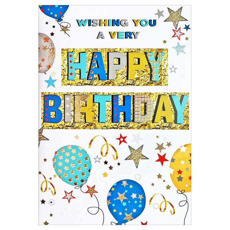 Everyday Greeting Cards Code 50 - Birthday (M)