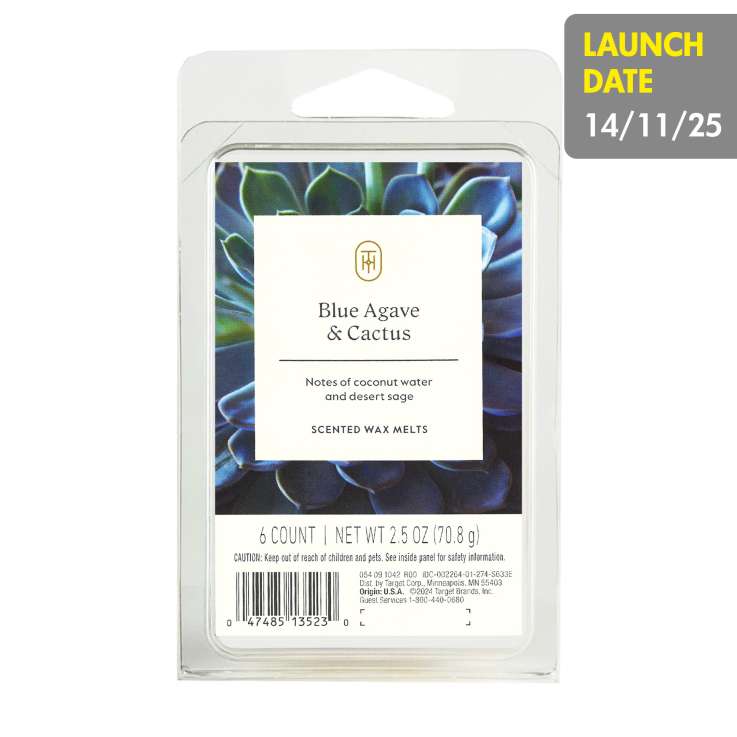 Threshold Scented Wax Melts 6 Pack - Blue Agave & Cactus