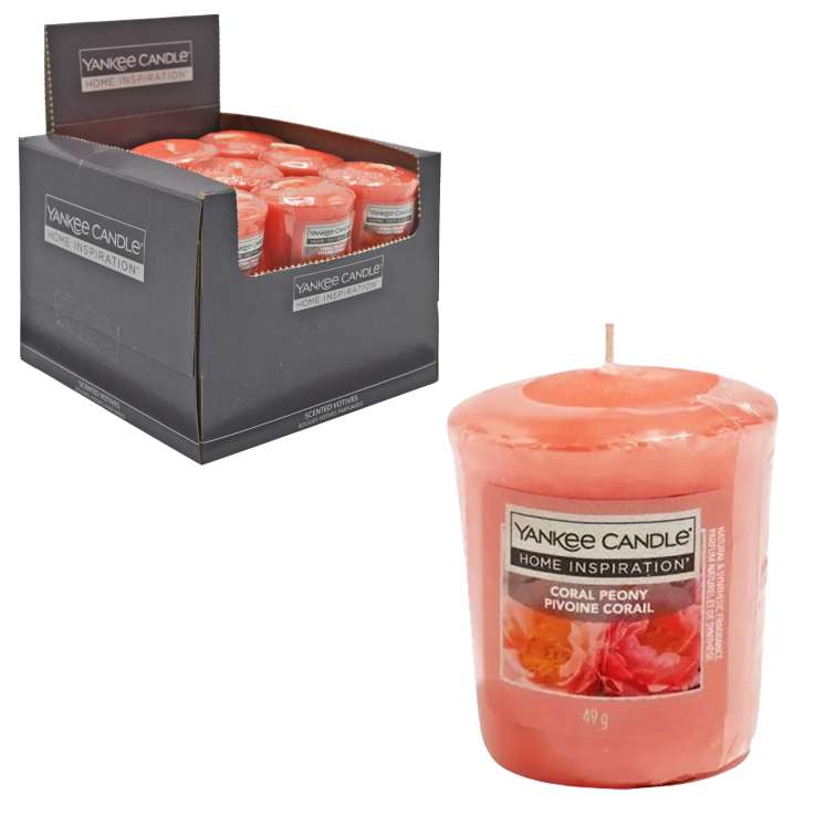 Yankee Candle Votive (49g) - Coral Peony