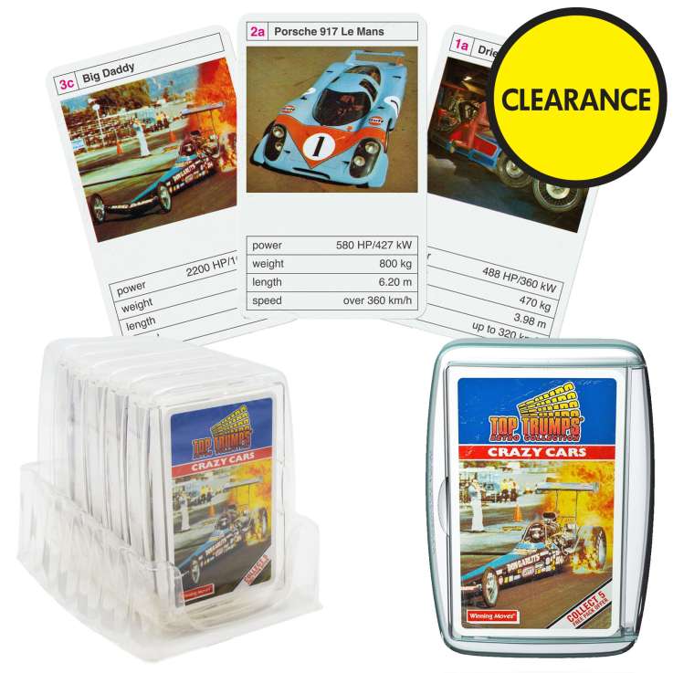 Top Trumps Retro Collection - Crazy Cars