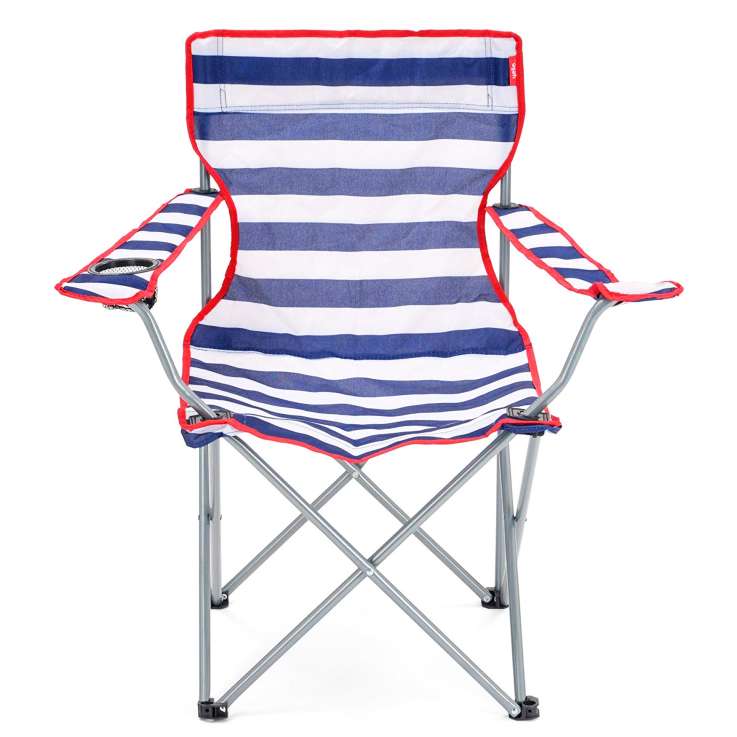 Yello Folding Camping Chair - Nautical Striped