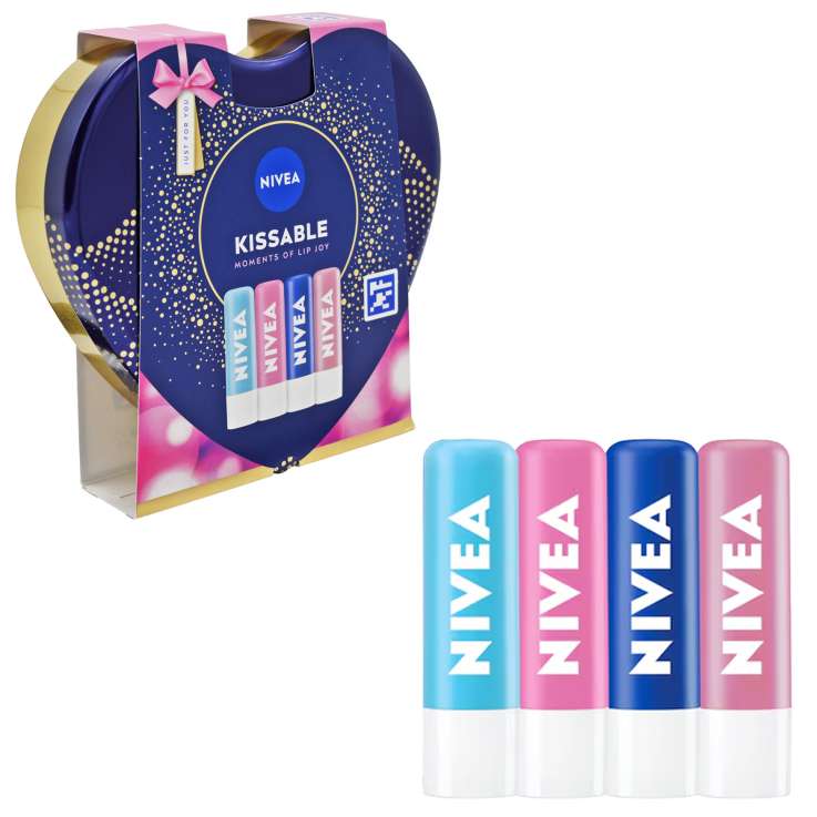 Nivea Kissable Moments of Lip Joy Gift Set