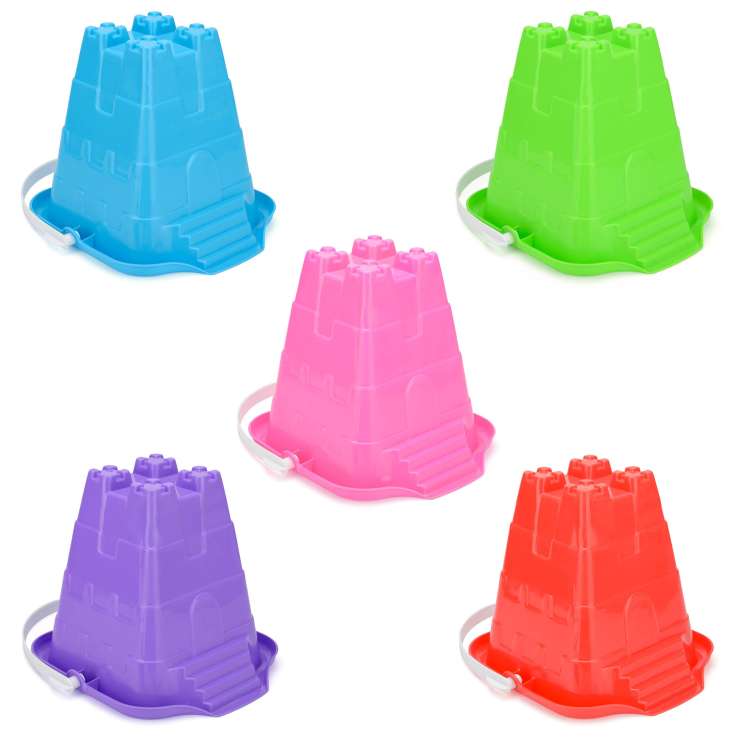 Yello Giant Square Castle Bucket - Assorted Colours