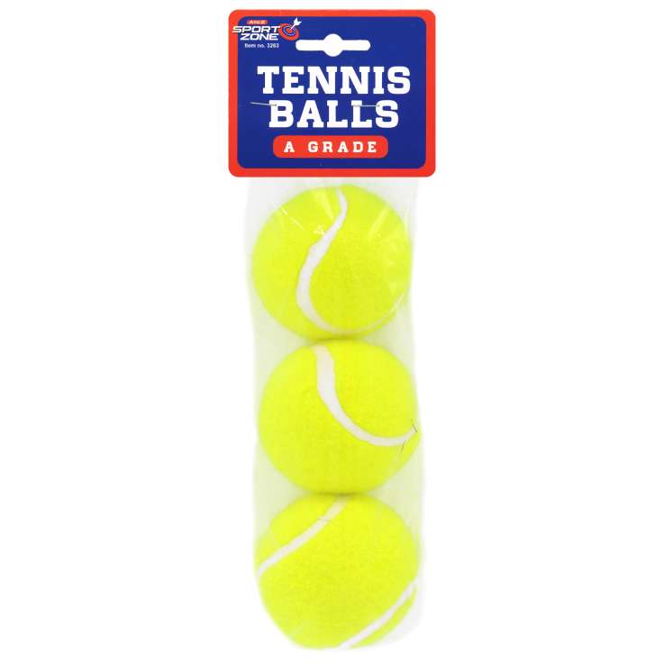 Grade A Tennis Balls 3 Pack