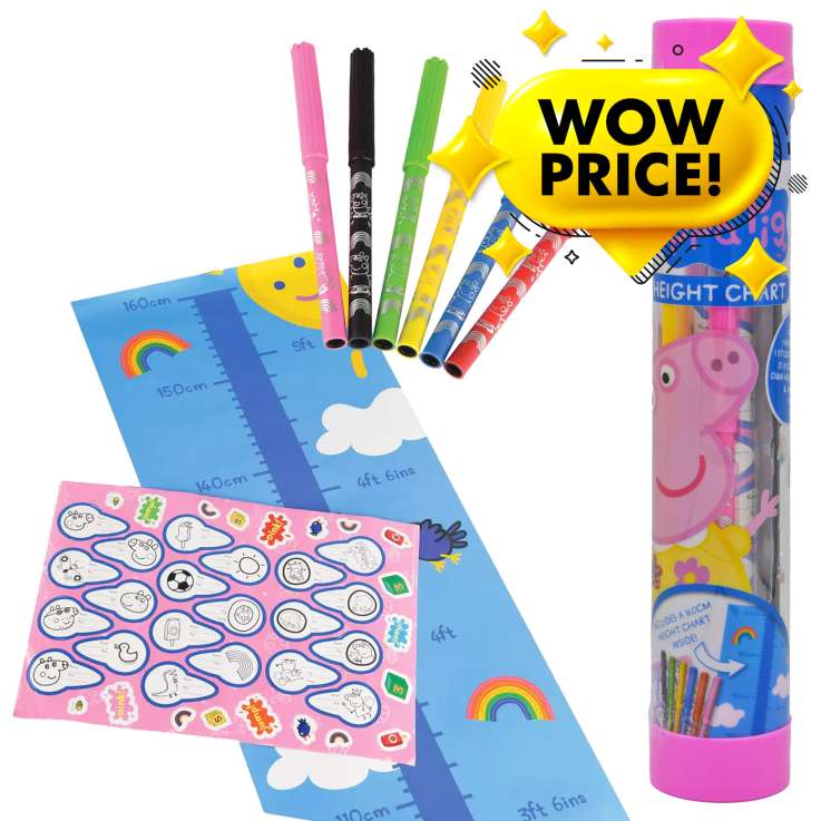 Peppa Pig Height Chart