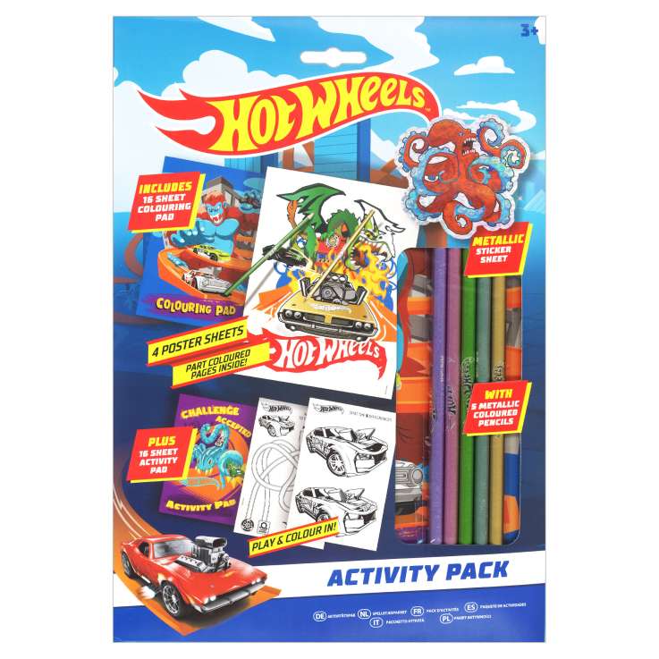 Hot Wheels Activity Pack