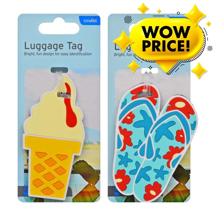 Travels Luggage Tags (Assorted Designs) - Summer Days