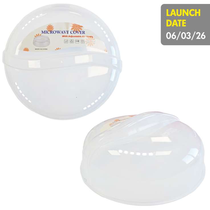Microwave Cover with Adjustable Air Vents (26cm)