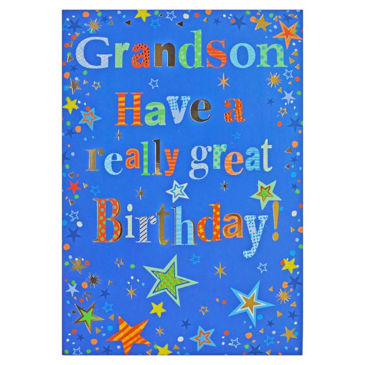 Everyday Greeting Cards (Code 50) - Grandson