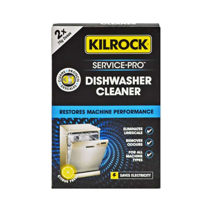 Kilrock Service-Pro Dishwasher Cleaner (75g) 2 Pack
