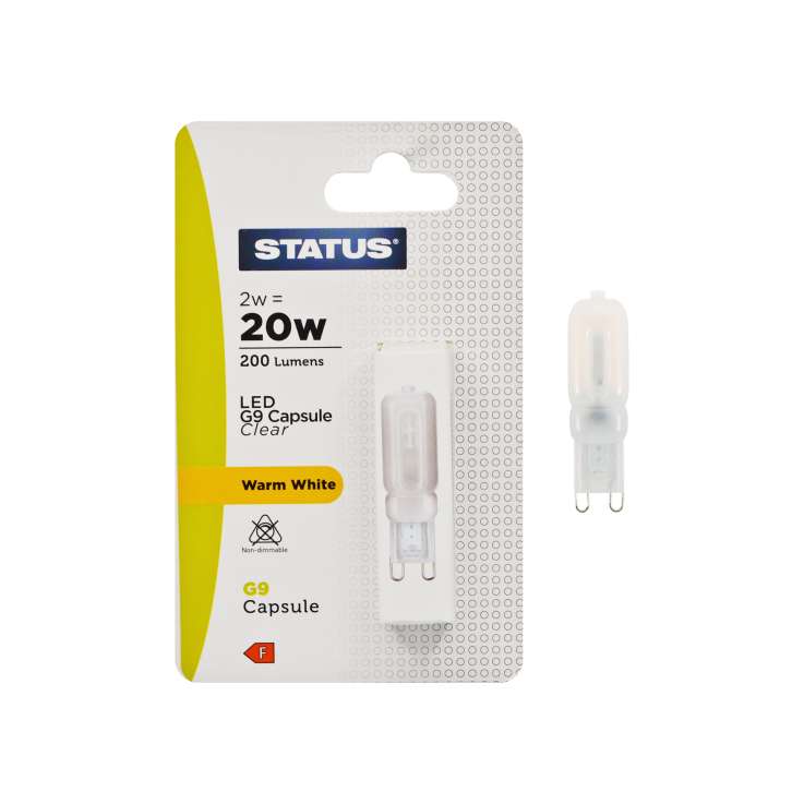 Status LED G9 Capsule Light Bulb (2w=20w)