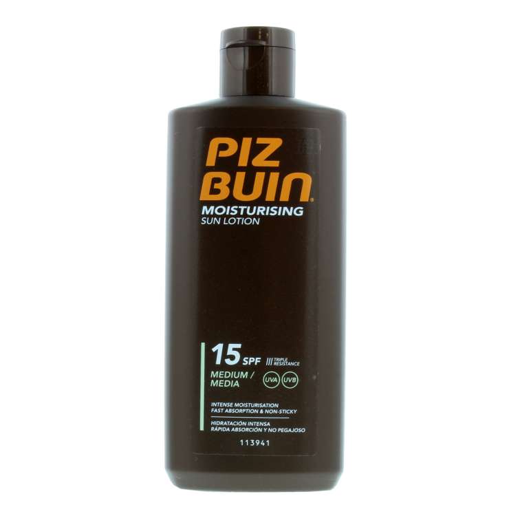 Piz Buin Moisturising Sun Lotion (SPF 15) 200ml