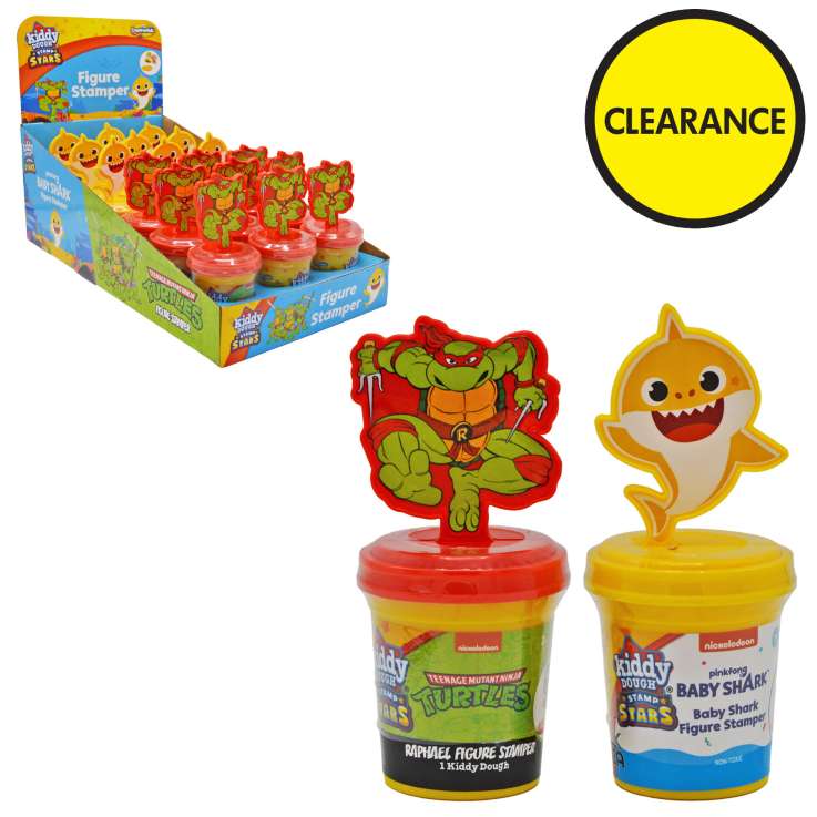 Kiddy Dough Stamp Stars - Assorted Characters