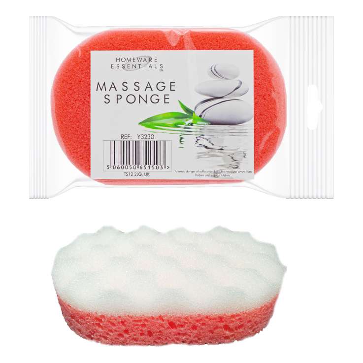 Homeware Essentials Massage Sponge