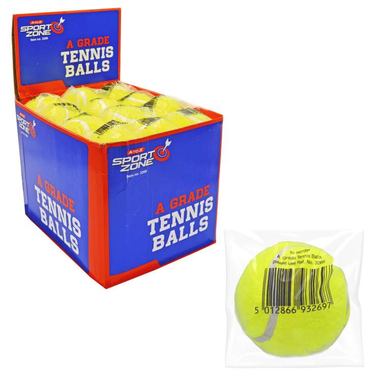 A Grade Tennis Balls - In Display