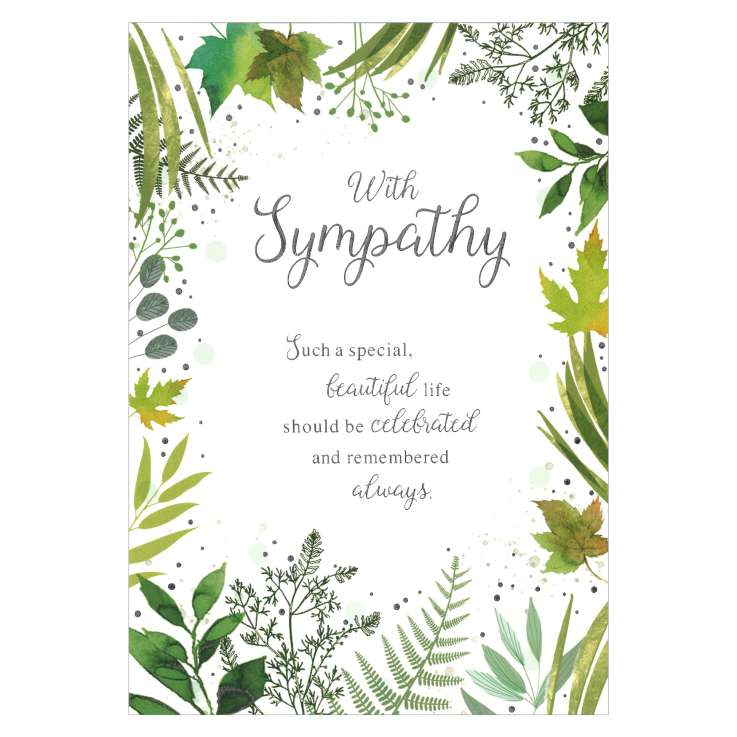 Everyday Greeting Cards Code 50 - Sympathy