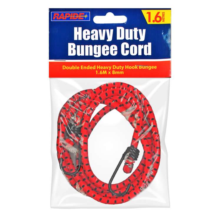 Rapide Heavy Duty Bungee Cord 1.6M x 8mm