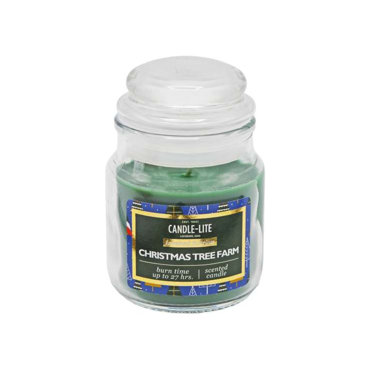 Candle-Lite Scented Glass Jar Candle 85g - Christmas Tree Farm
