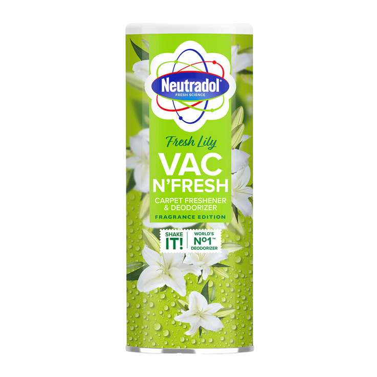 Neutradol Vac N' Fresh Carpet Freshener & Deodorizer (350g) - Fresh Lily