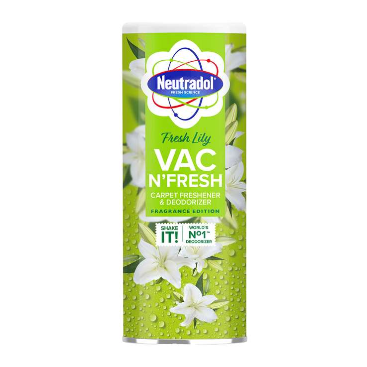 Neutradol Vac N' Fresh Carpet Freshener & Deodorizer 350g - Fresh Lily