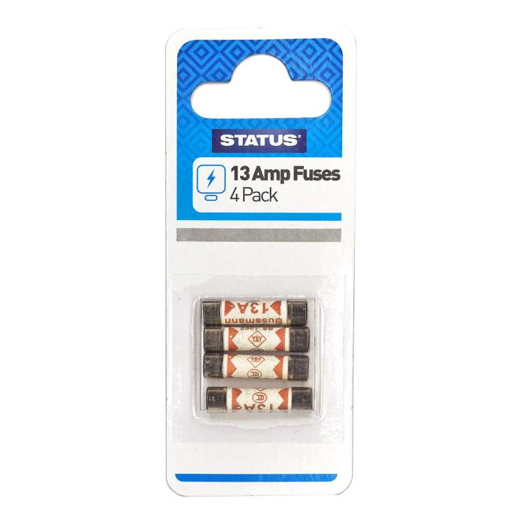 Status 13 Amp Fuses 4 Pack