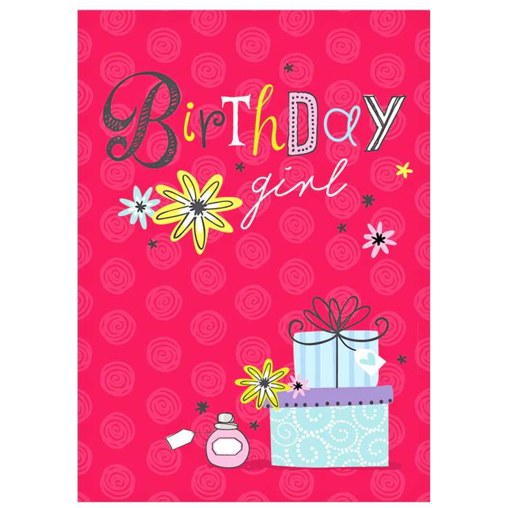 Garlanna Greeting Cards Code 50 - Birthday Presents