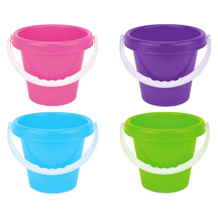 Yello Beach Buckets (7") - Assorted Colours