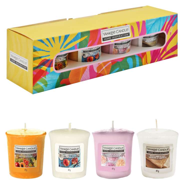 Yankee Candle Votive Gift Set (4 x 49g)