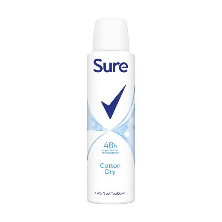 Sure Women Anti-Perspirant 150ml - Cotton Dry