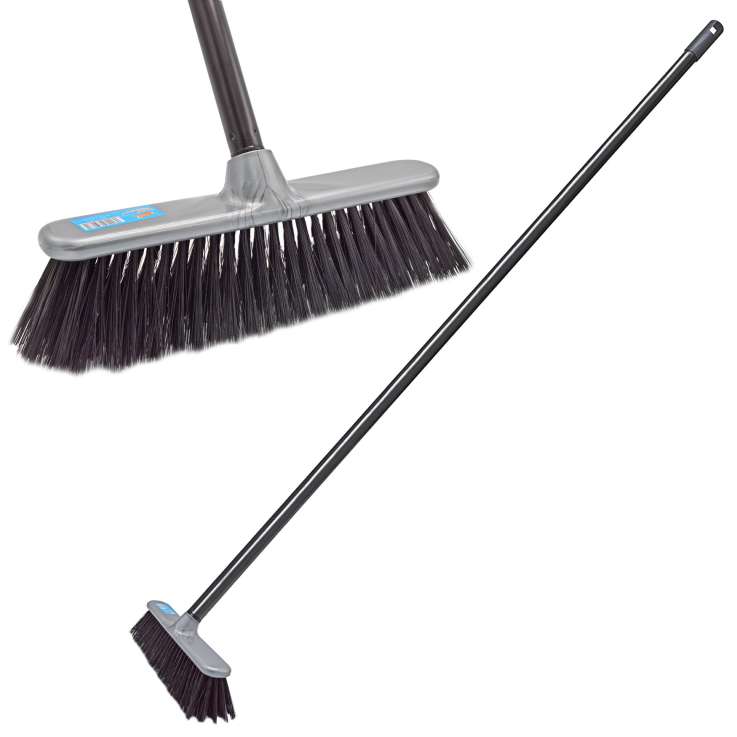 Homeware Essentials Hard Broom with Handle