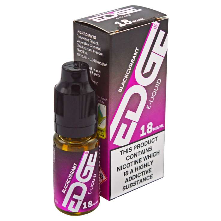 EDGE E-Liquid 18mg/ml - Blackcurrant