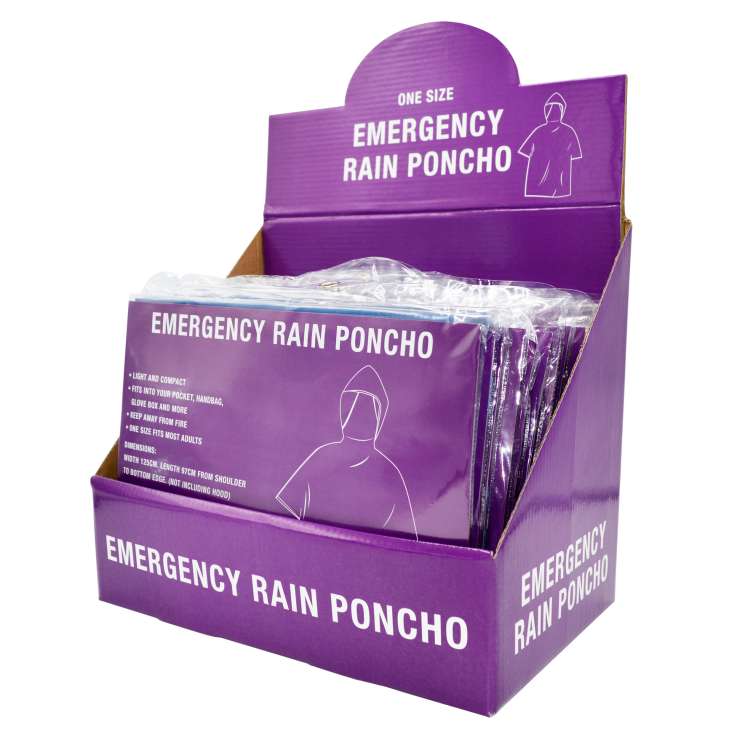 Emergency Rain Poncho