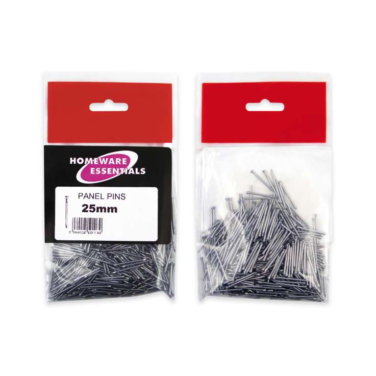 Homeware Essentials Panel Pins (25mm)