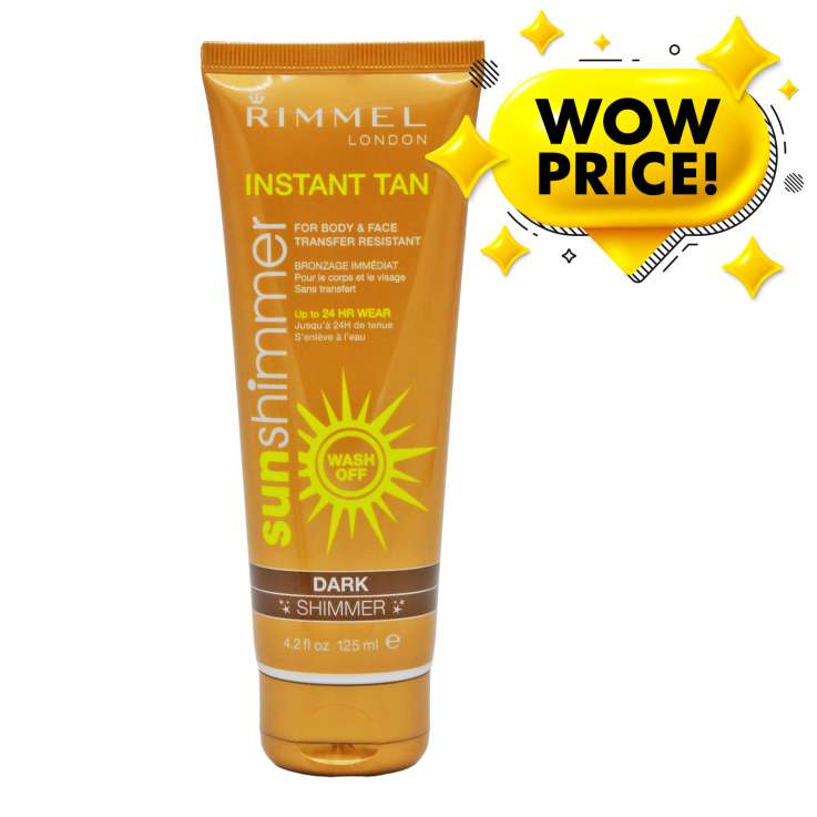 Rimmel London Sunshimmer Instant Tan (125ml) - Dark Shimmer