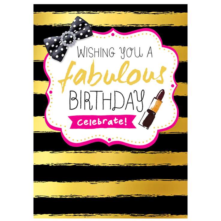 Garlanna Greeting Cards Code 50 - Fabulous Day