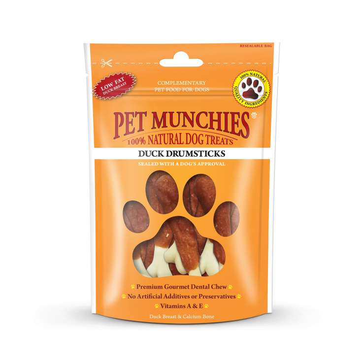 Pet Munchies Duck Drumsticks (100g)