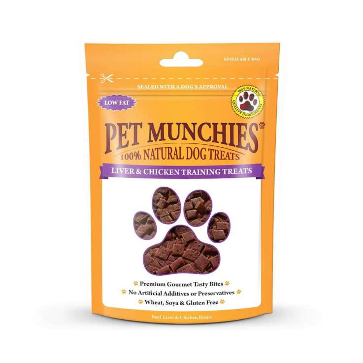 Pet Munchies Liver and Chicken Training Treats (50g)