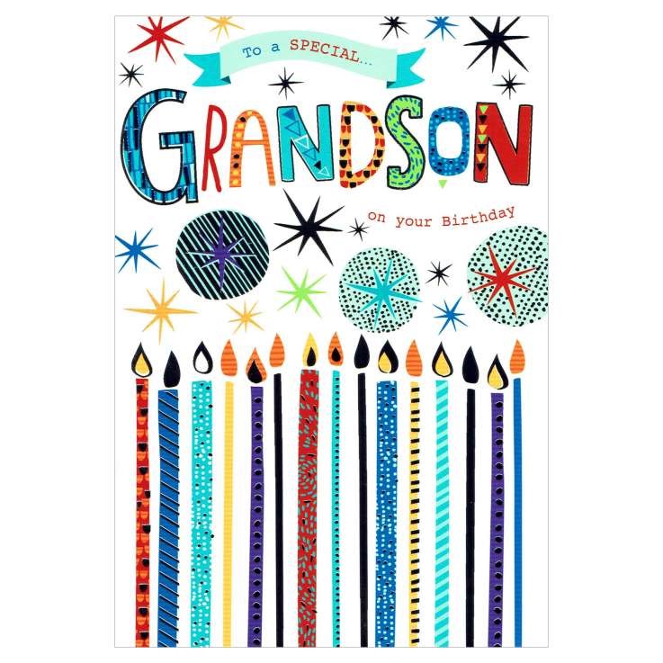 Everyday Greeting Cards Code 50 - Grandson