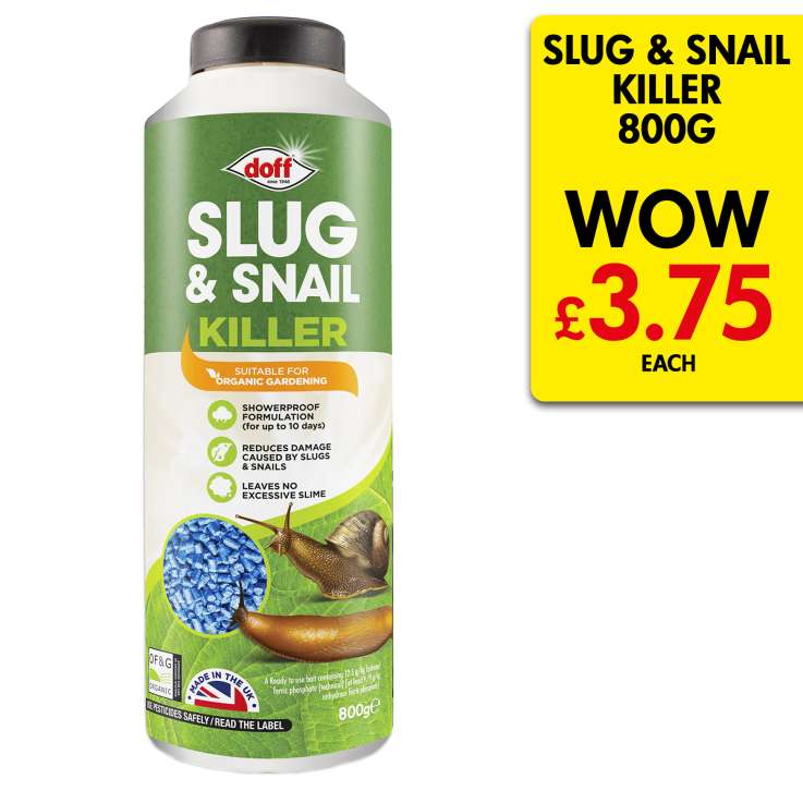 Doff Slug & Snail Killer (800g)