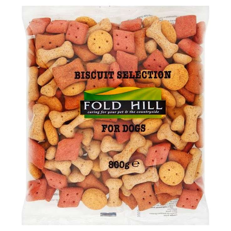 Fold Hill Mixed Dog Biscuits 800g