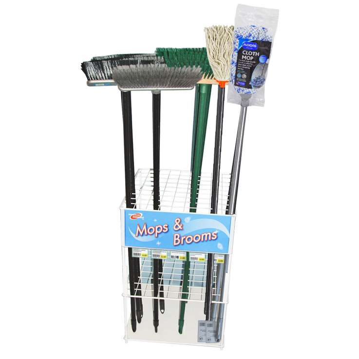 Mop & Broom Stand