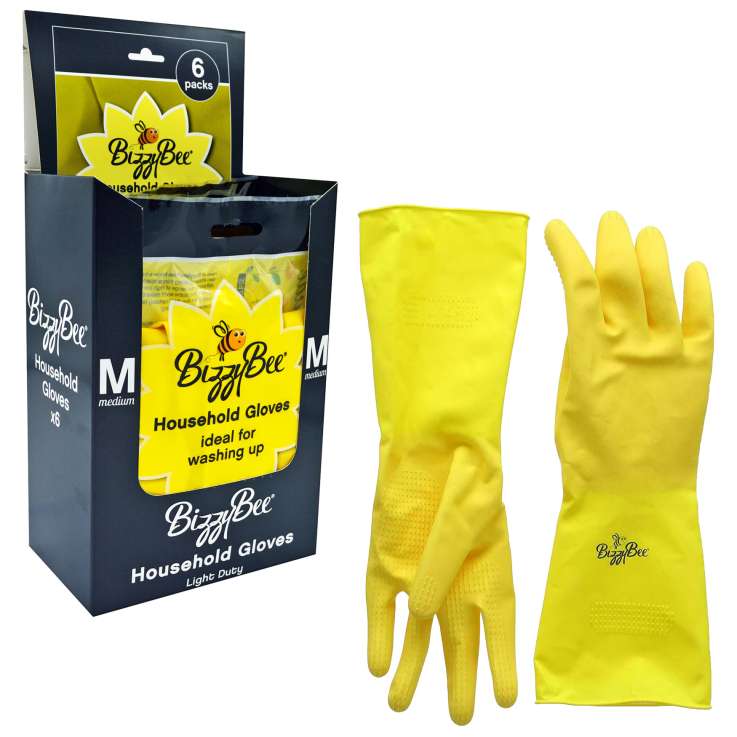 BizzyBee Household Gloves - Medium