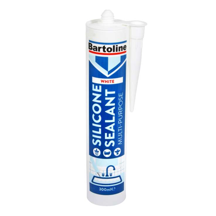Bartoline Multi Purpose Silicone Sealant 330ml - White