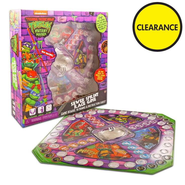 Teenage Mutant Ninja Turtles Sewer Sprint Race Game