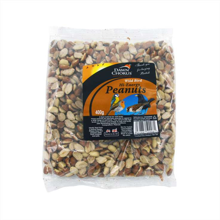 Dawn Chorus Wild Bird Hi-Energy Peanuts 400g