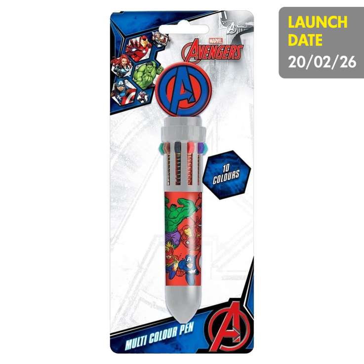 Marvel Avengers Multicoloured Pen