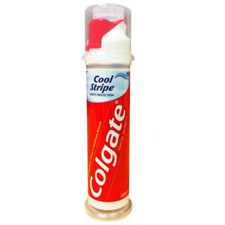 Wholesale Colgate Cool Stripe Toothpaste Pump 100ml Homeware Essentials