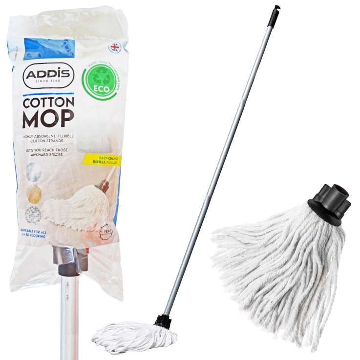 Addis Cotton Mop & Handle