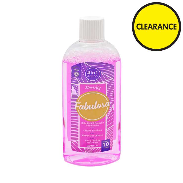 Fabulosa Concentrated Disinfectant (220ml) – Electrify