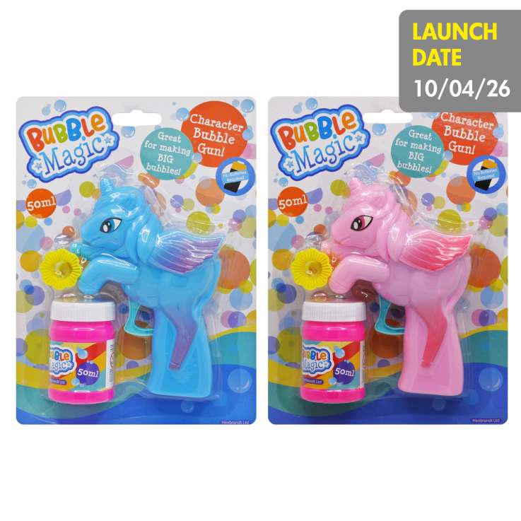 Bubble Magic Bubble Gun - Unicorn